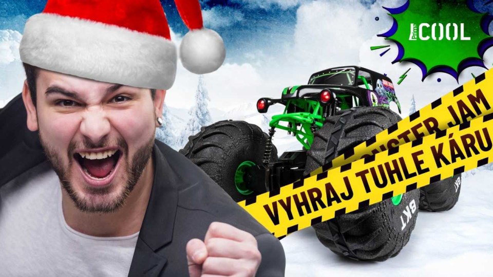 Vyhraj obří Monster Jam Mega Grave Digger